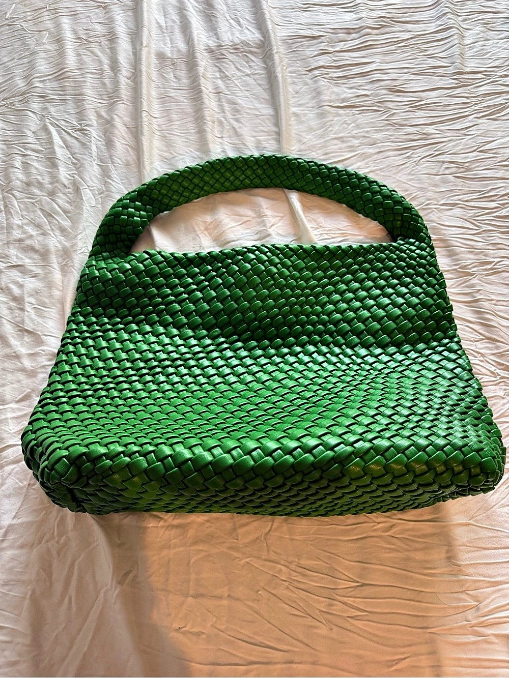 Newbella Shoulder Bag Woven Green